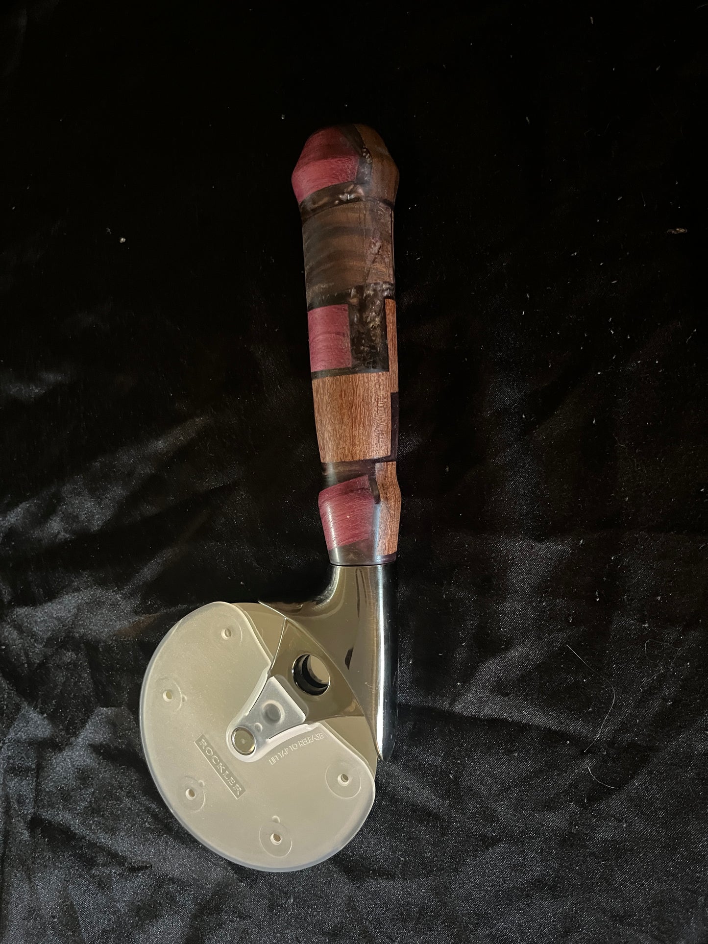 Wood/Epoxy Handle Pizza Cutter