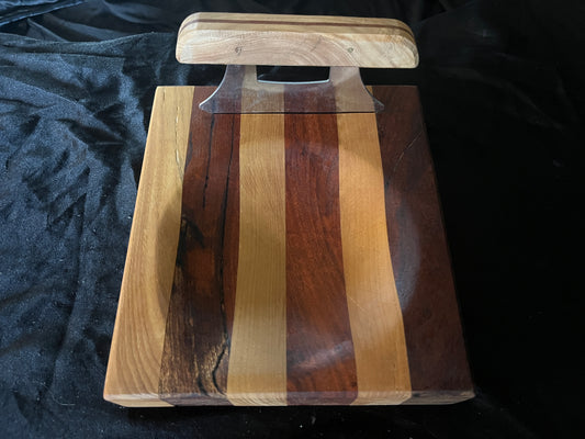 Mesquite/ Pecan Ulu Bowls with Knives