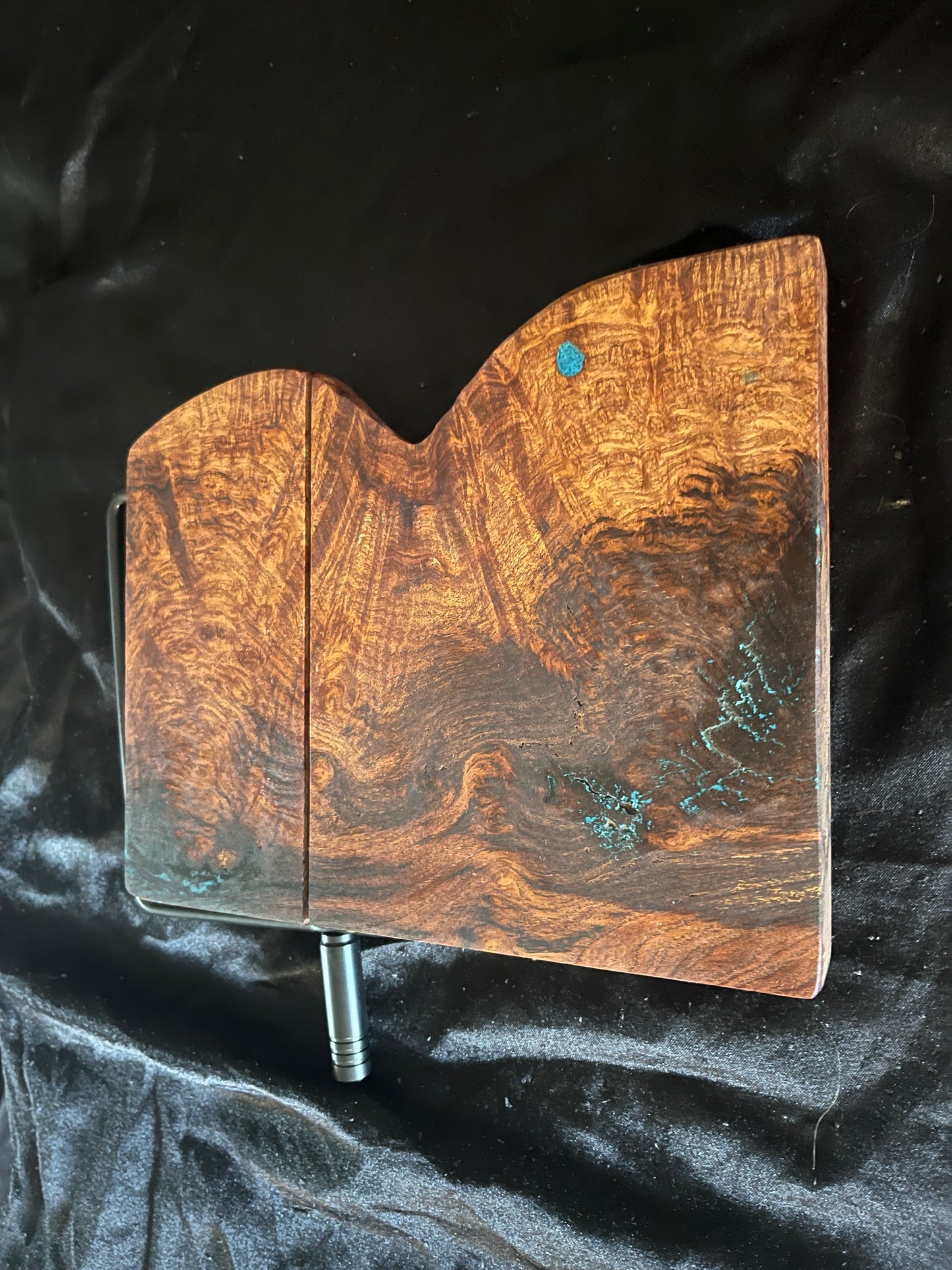 Burl Mesquite Cheese Slicer Boards