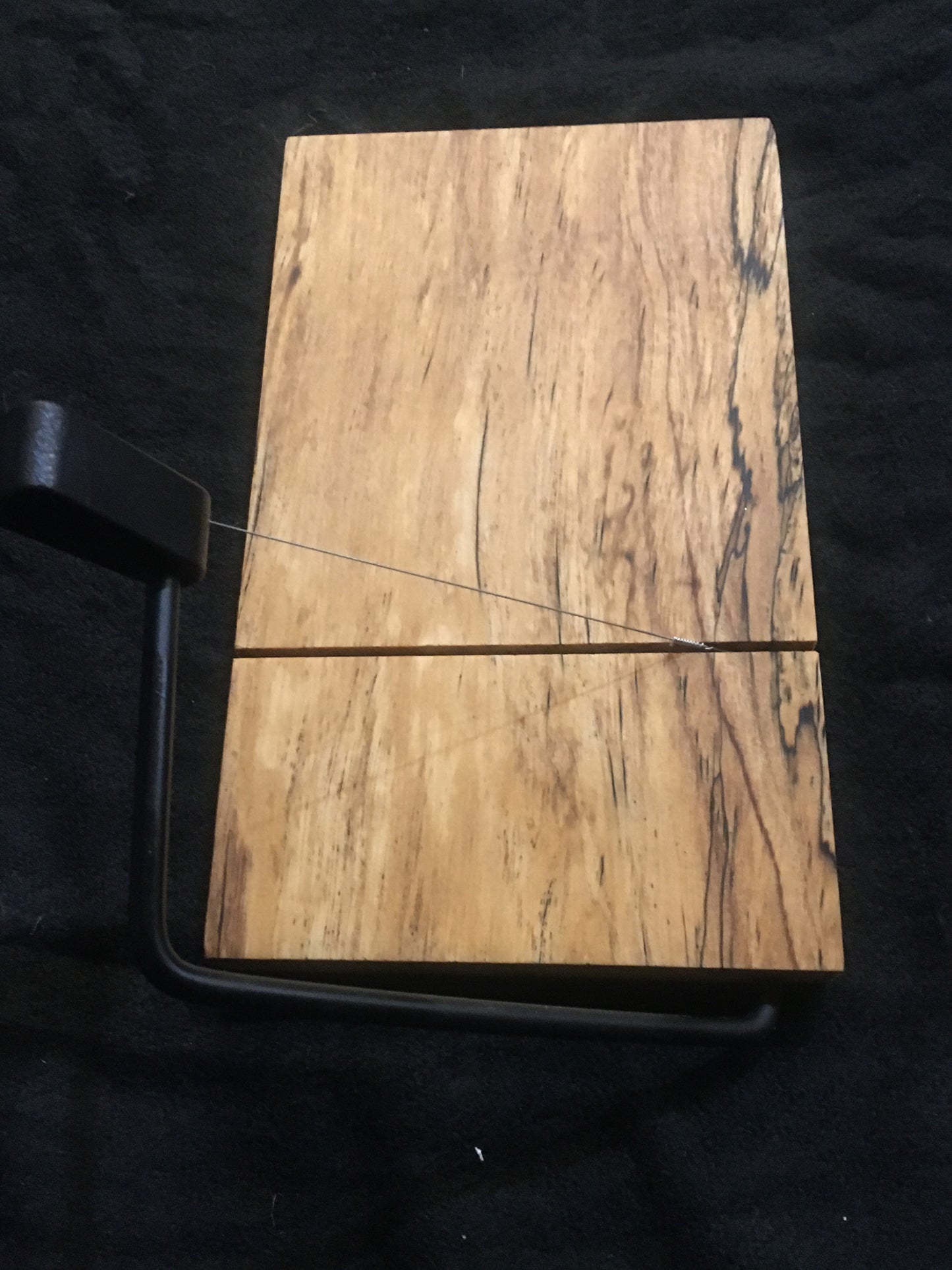 Large Spalted Pecan Cheese Slicer Boards