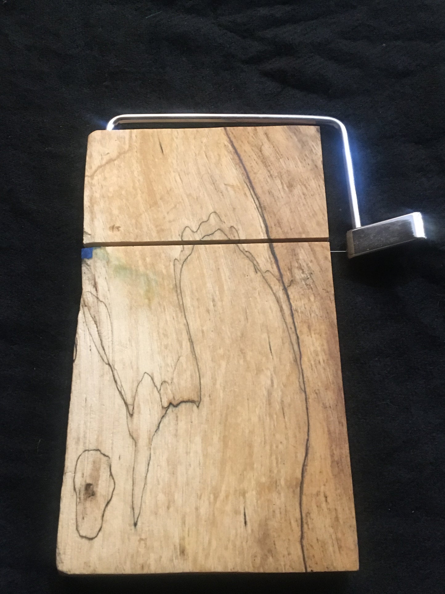 Large Spalted Pecan Cheese Slicer Boards