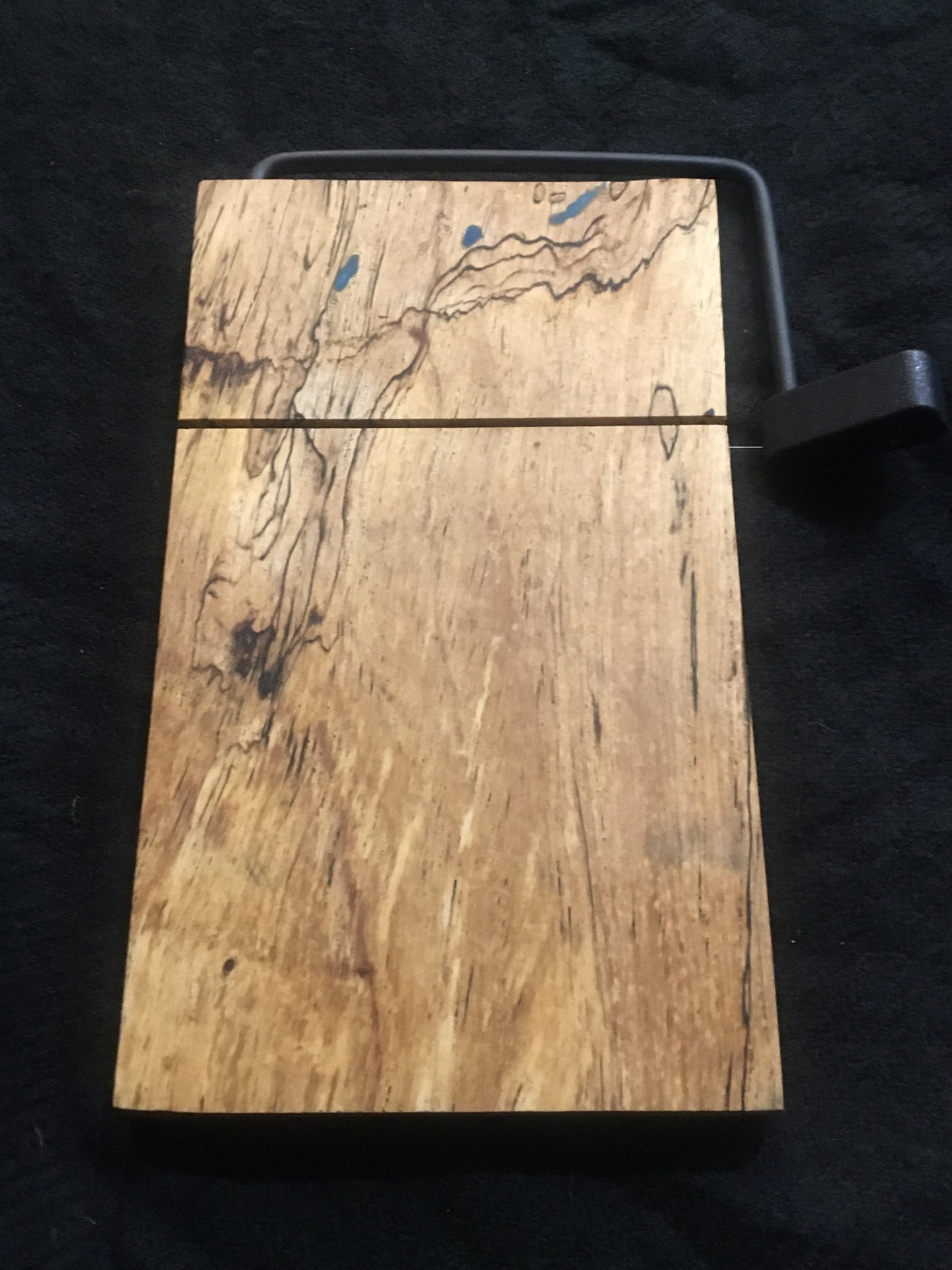 Large Spalted Pecan Cheese Slicer Boards