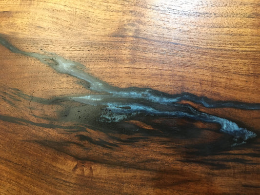 Mesquite with epoxy resin Charcuterie Board #2