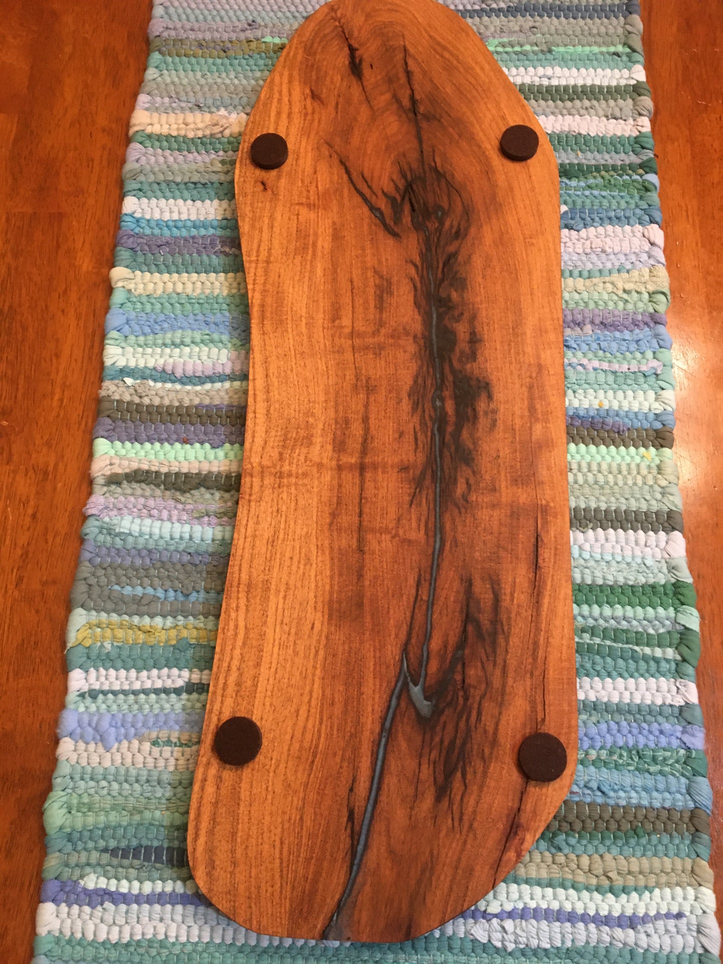 Mesquite with epoxy resin Charcuterie Board #2